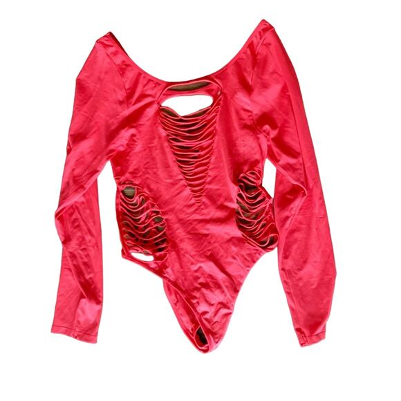 Roma Concept Slit Bodysuit - Picture 2 of 4